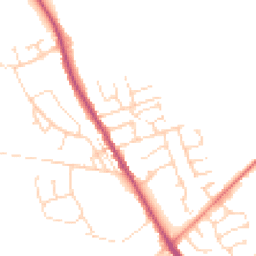 Daytime road noise heatmap for S42 5EL