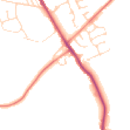 Daytime road noise heatmap for S42 5FA