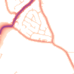 Daytime road noise heatmap for S42 5FT