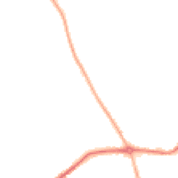 Night-time road noise heatmap for S42 5FZ