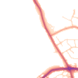 Daytime road noise heatmap for S42 5GF
