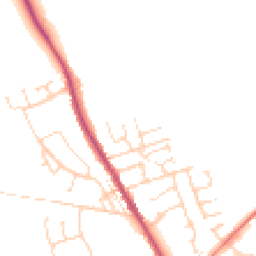 Daytime road noise heatmap for S42 5HG