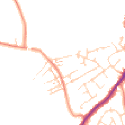 Daytime road noise heatmap for S42 5JH