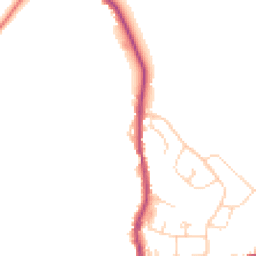 Daytime road noise heatmap for S42 5LD