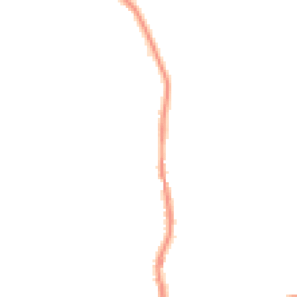 Night-time road noise heatmap for S42 5LD