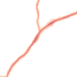 Night-time road noise heatmap for S42 5LH