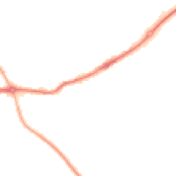 Night-time road noise heatmap for S42 5RH