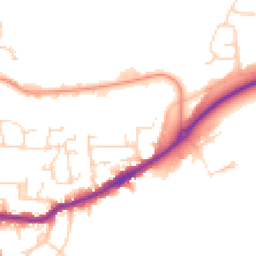 Daytime road noise heatmap for S42 5SD