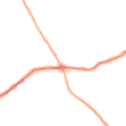 Night-time road noise heatmap for S42 5SQ