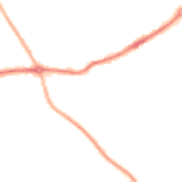 Night-time road noise heatmap for S42 5SR