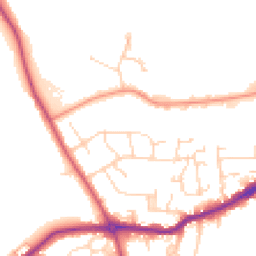 Daytime road noise heatmap for S42 5TP