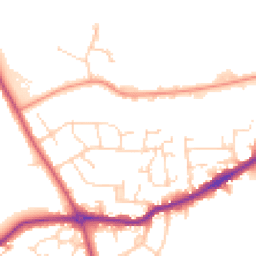 Daytime road noise heatmap for S42 5TW