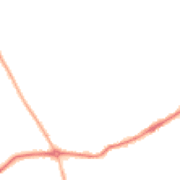 Night-time road noise heatmap for S42 5TW