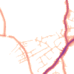 Daytime road noise heatmap for S42 5UD