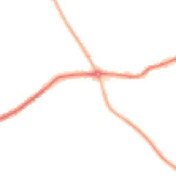 Night-time road noise heatmap for S42 5UJ