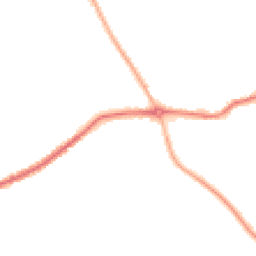 Night-time road noise heatmap for S42 5UQ