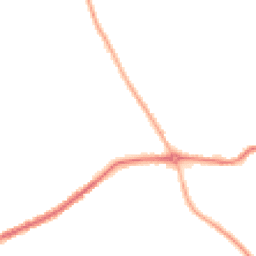 Night-time road noise heatmap for S42 5WE