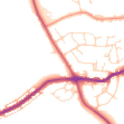 Daytime road noise heatmap for S42 5WF