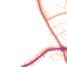 Daytime road noise heatmap for S42 5XG