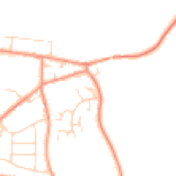 Daytime road noise heatmap for S42 6BE