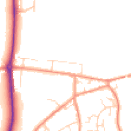 Daytime road noise heatmap for S42 6BN