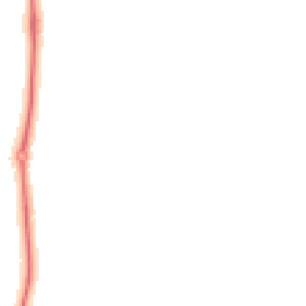 Night-time road noise heatmap for S42 6BN