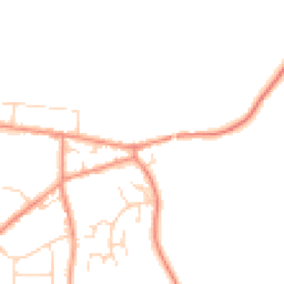 Daytime road noise heatmap for S42 6BT