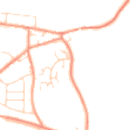 Daytime road noise heatmap for S42 6DL