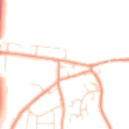 Daytime road noise heatmap for S42 6DN