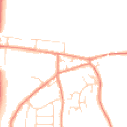 Daytime road noise heatmap for S42 6DQ