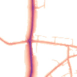 Daytime road noise heatmap for S42 6EQ