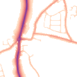Daytime road noise heatmap for S42 6ER