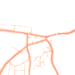 Daytime road noise heatmap for S42 6EU