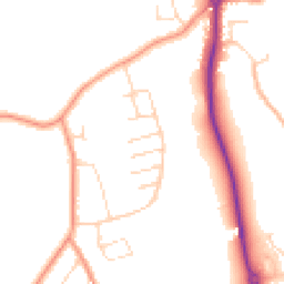Daytime road noise heatmap for S42 6JF