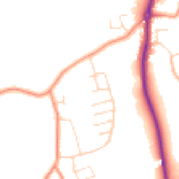 Daytime road noise heatmap for S42 6JH