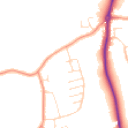 Daytime road noise heatmap for S42 6JJ
