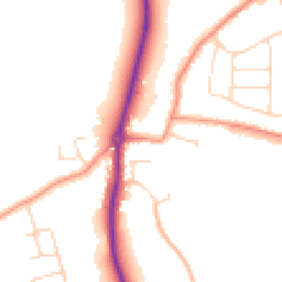 Daytime road noise heatmap for S42 6LE