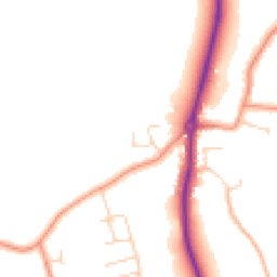 Daytime road noise heatmap for S42 6LS