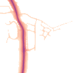 Daytime road noise heatmap for S42 6NQ