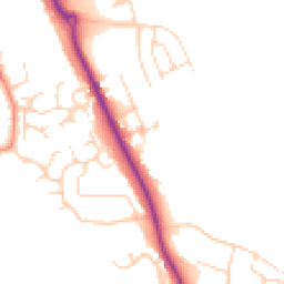 Daytime road noise heatmap for S42 6UF
