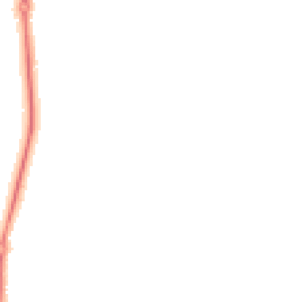 Night-time road noise heatmap for S42 6YB