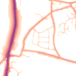 Daytime road noise heatmap for S42 6YG