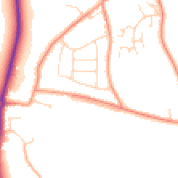 Daytime road noise heatmap for S42 6YQ