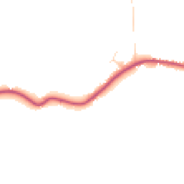 Daytime road noise heatmap for S42 7AL