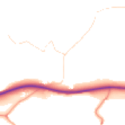Daytime road noise heatmap for S42 7BJ