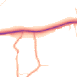 Daytime road noise heatmap for S42 7DN