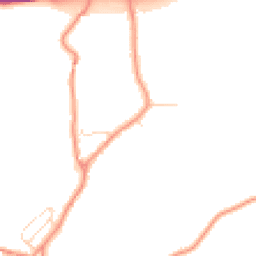 Daytime road noise heatmap for S42 7DU