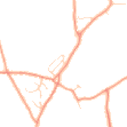 Daytime road noise heatmap for S42 7EB