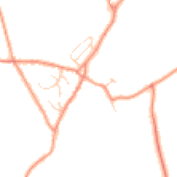 Daytime road noise heatmap for S42 7EQ