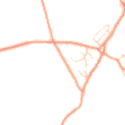 Daytime road noise heatmap for S42 7ES